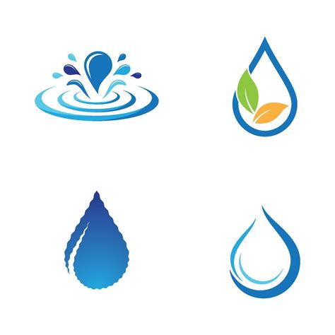 Ilustración De Imágenes De Logotipo De Gota De Agua Descargar