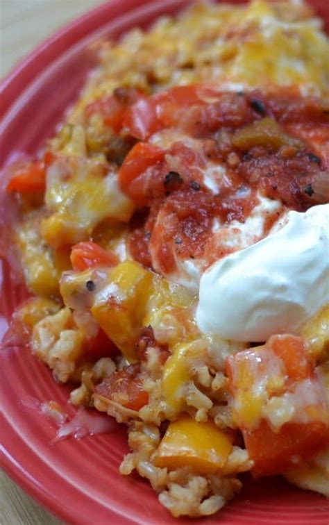 For one, they are usually expensive. Chicken Fajita Rice Casserole | Small Town Woman