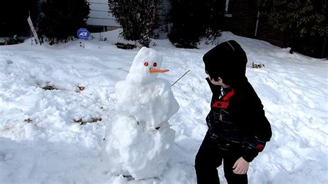 How We Build A Snowman Youtube