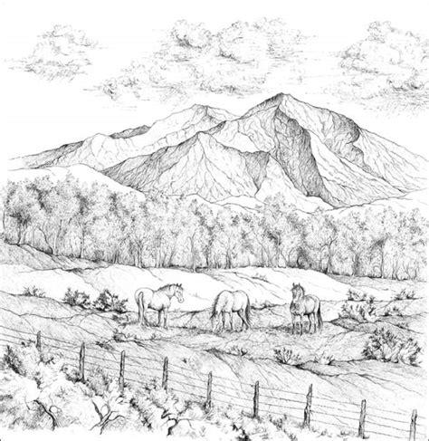 Mountain coloring pages are the best way to color your way to the top of some of the highest mountains in the world. Rocky Mountain coloring book includes Sopris ...