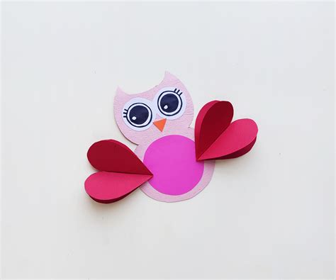 Adorable Valentines Day Owl Craft Only Passionate Curiosity