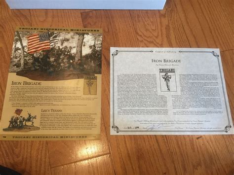 Don Troiani Iron Brigade Historical Miniatures Civil War Union Metal