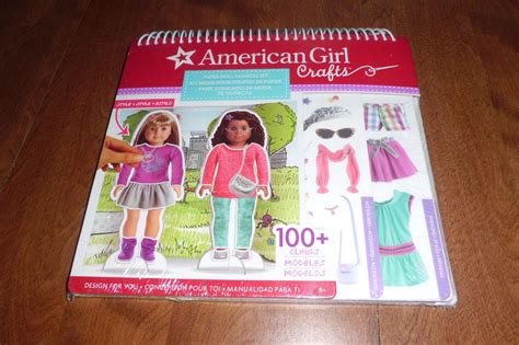 american girl paper doll set ages 8 new 1902371452