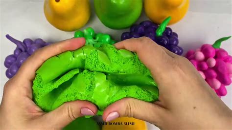 Mixing Slime With Plasti Nicesatisfyng Slime Video Youtube