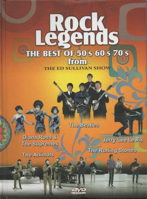 Rock Legends The Best Of 50 S 60 S 70 S From The Ed Sullivan S Show Vol 1 Dvd Dvd Video
