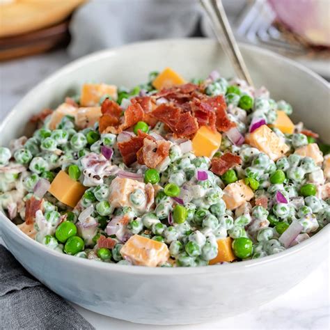 The Best Pea Salad Easy And Delicious Mom On Timeout