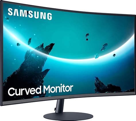 Samsung Lc27t550fdrxxu 27 T55 1000r Curved Fullhd 1080p Monitor With Speakers 75hz 1920x1080