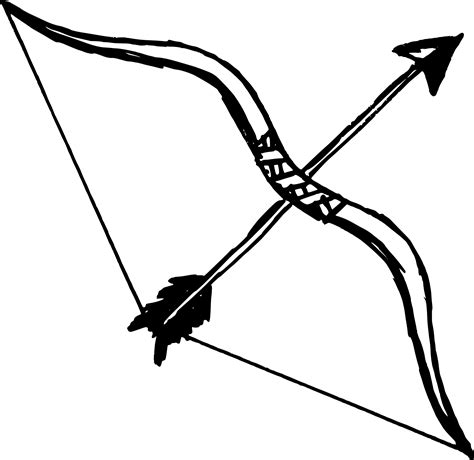Bow Arrow Archery Transparent Background Arrows Onlygfx Clipartkey