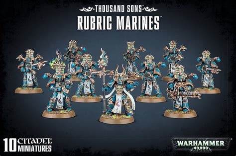 Thousand Sons Rubric Marines At Mighty Ape Australia