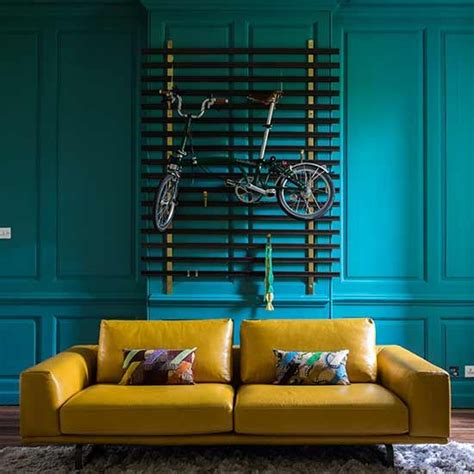 Teal And Mustard Living Room Decorating With Teal And Green 10 Of