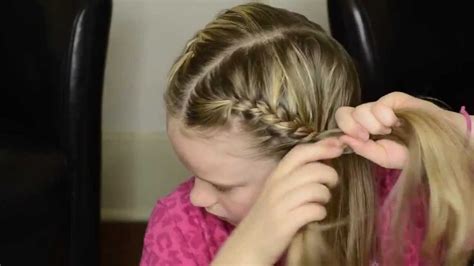 You can curl them up to create your own special style. How to French Braid Your Own Hair Into Pigtails - YouTube