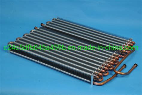 Refrigerator Air Cooled Aluminium Copper Tube Condenser China Copper