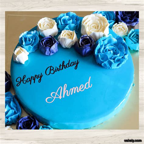 🎂 Happy Birthday Ahmed Cakes 🍰 Instant Free Download