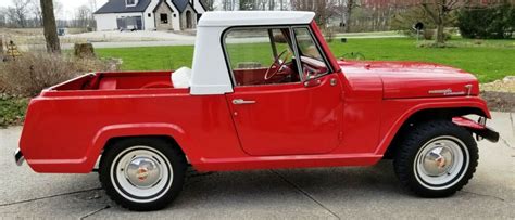 1967 Kaiser Jeepster Commando Pickup 16708 Documented Miles