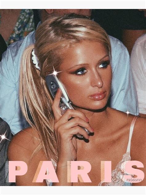 Paris Hilton 90s Aesthetic Y2k Pink Sticker For Sale By Rebsunn