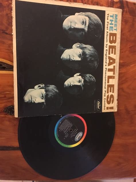 Meet The Beatles 1964 Orginal Album Etsy