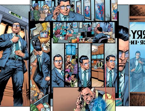 Clark Kent Tells Perry White Hes Superman Comicnewbies