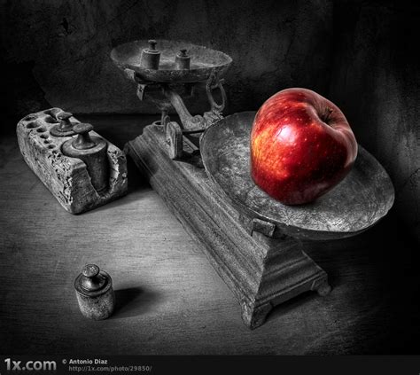 Still Life Black And White Photography With Color Black And White