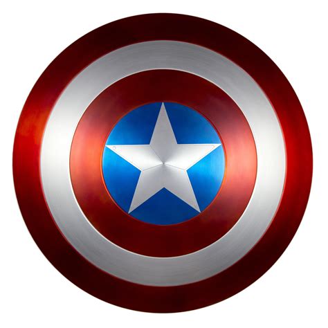 Captain America Shield Metal Full Scale Satin Finish Etsy