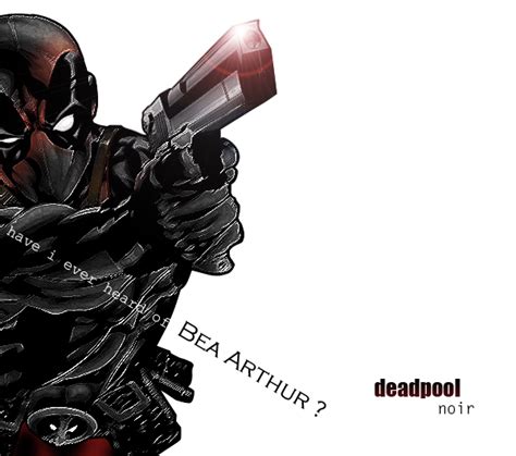 Deadpool Noir By Marcelo G On Deviantart