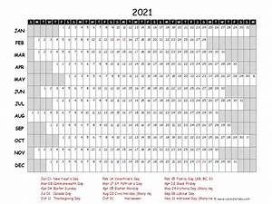 2021 Yearly Project Timeline Calendar Philippines Free Printable