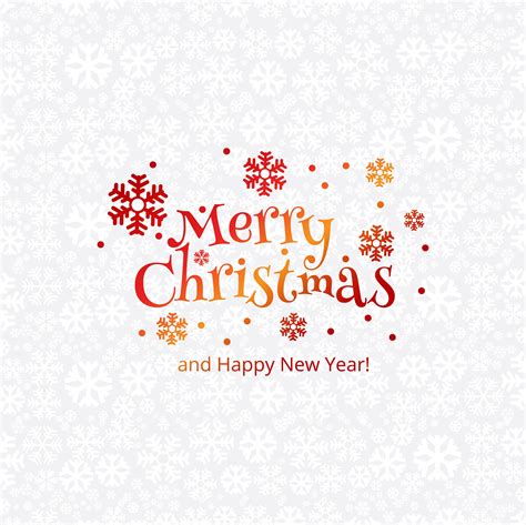Beautiful Merry Christmas Snowflake Card Background 270940 Vector Art