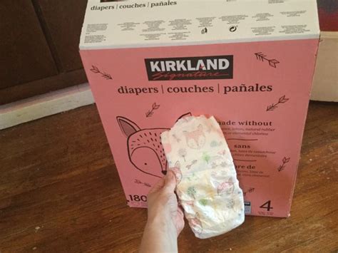 Kirkland Signature Diapers Sizes 1 2 Costco