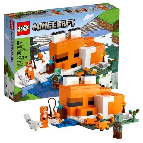 Minecraft Lego The Fox Lodge 21178 Toys And Gadgets Zing Pop Culture