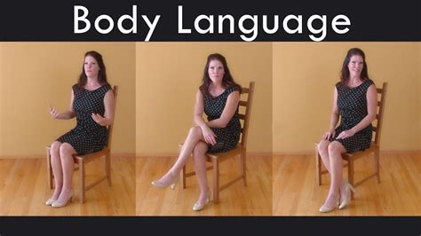 female submissive body language
