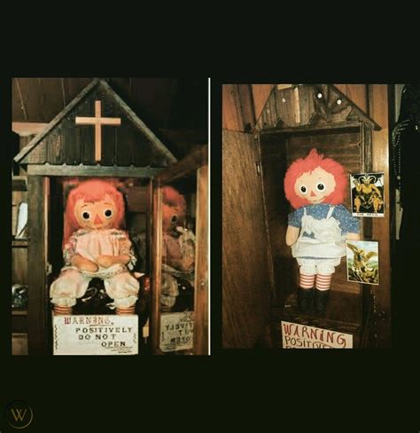 the real annabelle the haunted doll horror the conjuring movie prop raggedy ann 1721833233