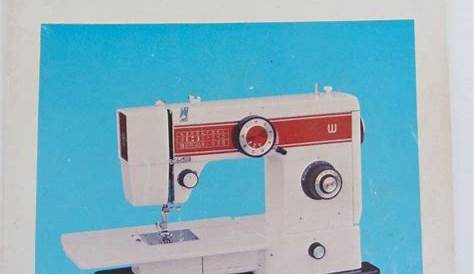 white sewing machine manual 1418