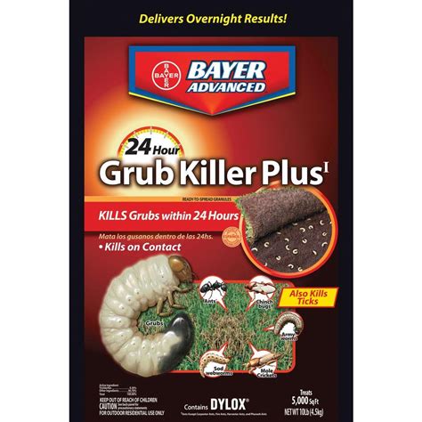 Bayer Advanced 10 Lb 24 Hour Grub Killer Plus Granules 700740 The