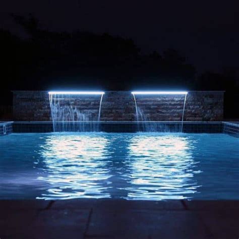 Top 60 Best Pool Lighting Ideas Underwater Led Illumination Pool