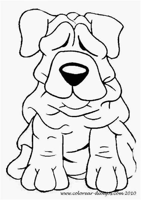 La Chachipedia Dibujos De Perros Para Colorear