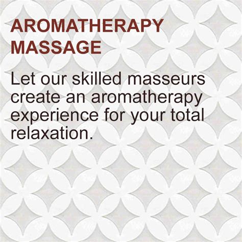 Aromatherapy Massage Skn Spa New York City
