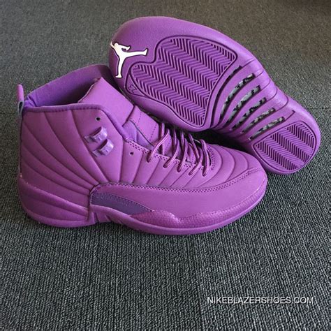 Air Jordan 12 Purple Jordan Shoes Girls Sneakers Men Fashion Sneakers Fashion