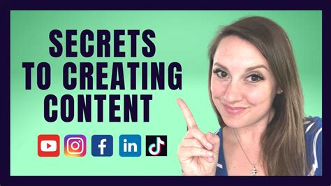 Four Secrets For Successful Content Creation Youtube