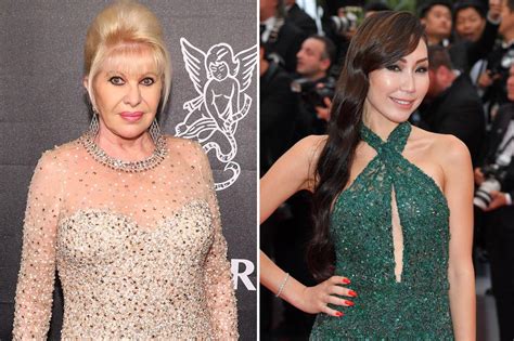 Ivana Trump Asks To Feel Womans Breasts At Nyfw Show