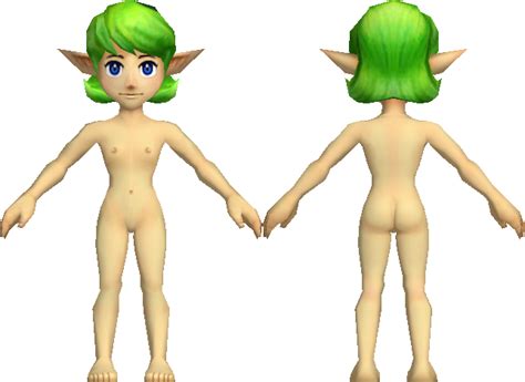 Saria Zelda Nintendo The Legend Of Zelda The Legend Of Zelda Ocarina Of Time Edited Nude