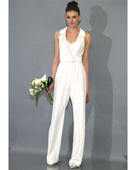 Five Unconventional Trends From Bridal Fashion Week Pantsuits For