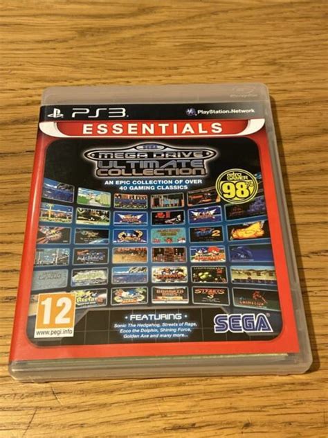 Sega Mega Drive Ultimate Collection Essentials Playstation 3 2012