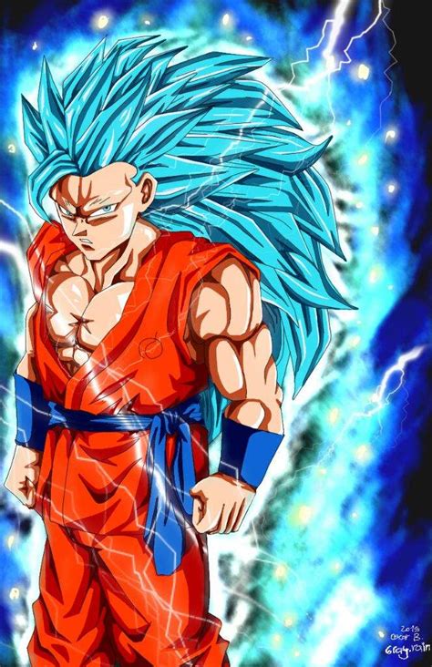 Goku SSJ Dios Azul 3 DRAGON BALL ESPAÑOL Amino