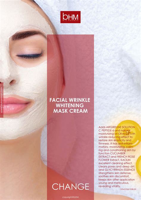 Facial Wrinkle Whitening Mask Cream Biohanmon