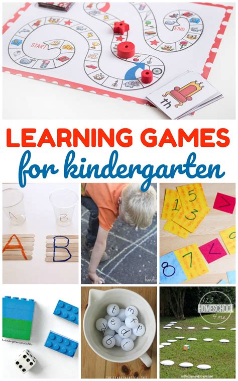 Kindergarten Worksheets And Games 35 Kindergarten Games For Learning