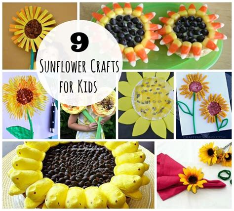 Discover 10 Sunflower Crafts For Kids To Create