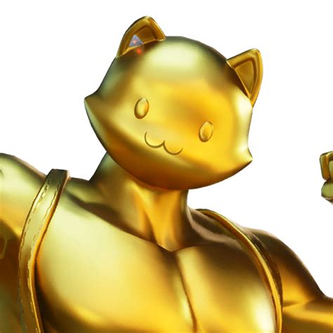 Freetoedit Midas Gold Meowscles Sticker By Orionprime Fortnite Cat