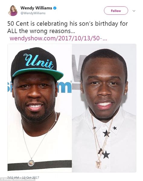 50 Cent Compares Wendy Williams To The Beast Daily Mail Online