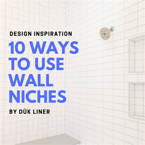 Design Inspiration 10 Ways To Use Wall Niches They Arent Just For