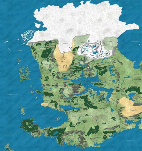 Faerun Map 5e Forgotten Realms By Forgottenrealmsart On Deviantart