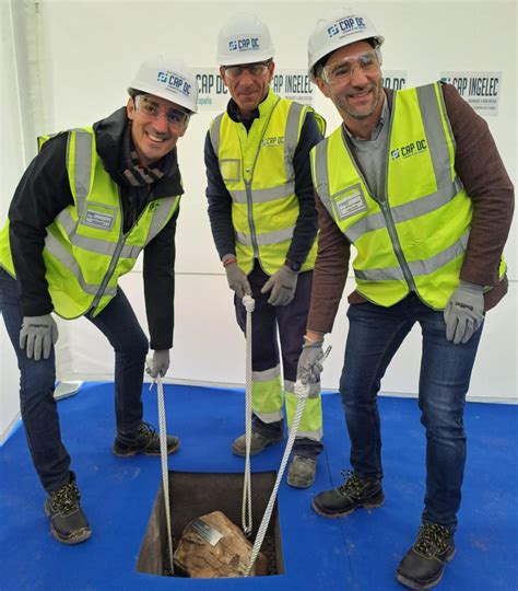 First Stone Laid On The Data4 Mad02 Site Capingelec